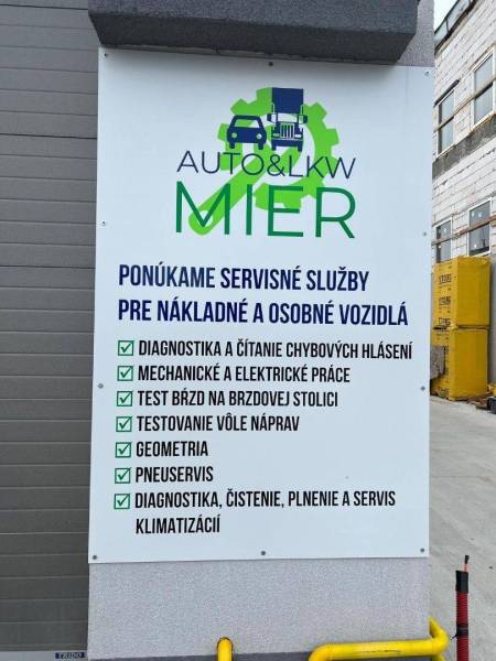 ZARIADENÝ SERVIS  PRE  NÁKLADNÉ, ÚŽITKOVÉ A  OSOBNÉ  VOZIDLÁ - NA  PRENÁJOM -  HLOHOVEC