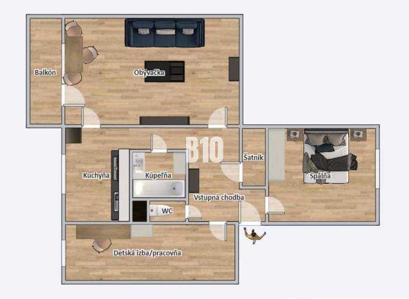 Nitra One bedroom apartment Sale reality Nitra