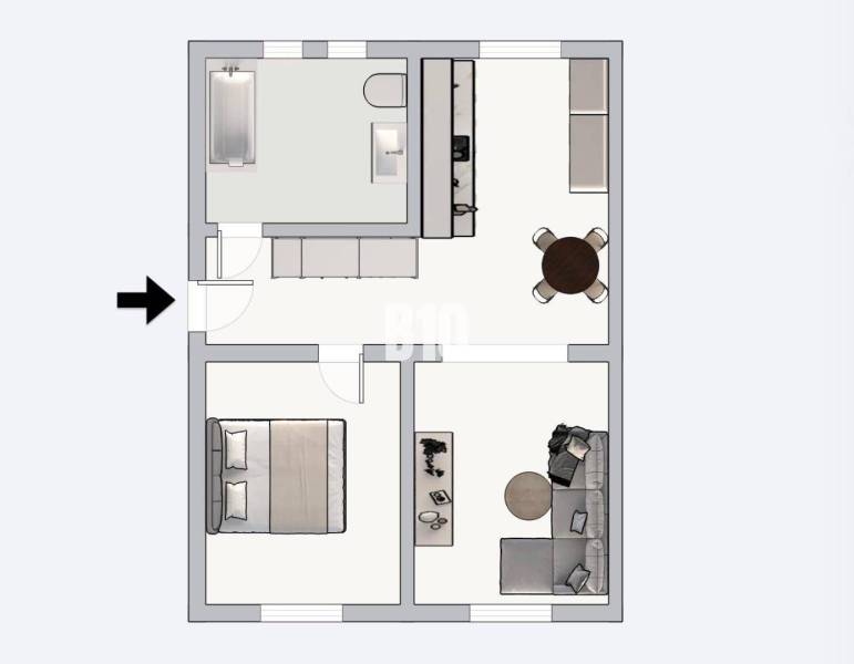 Nitra One bedroom apartment Sale reality Nitra