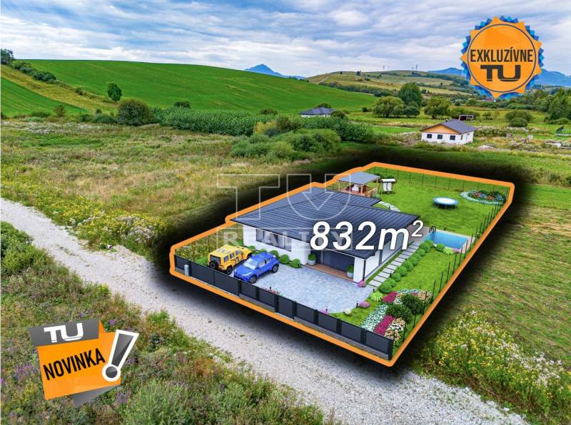 Svätý Kríž Land – for living Sale reality Liptovský Mikuláš