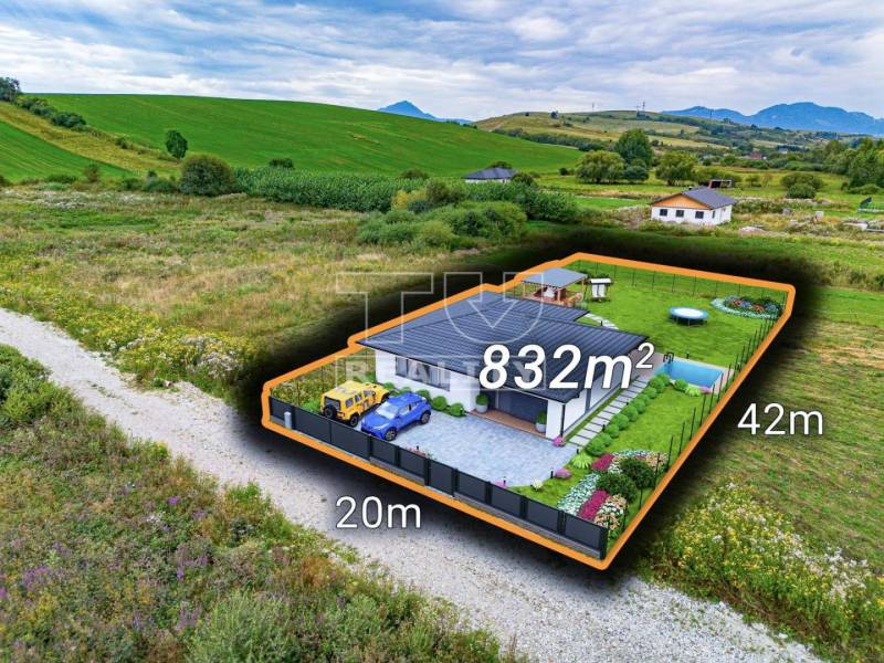 Svätý Kríž Land – for living Sale reality Liptovský Mikuláš