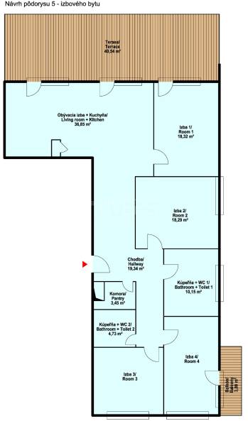 Bratislava - Dúbravka Three bedroom apartment Sale reality Bratislava - Dúbravka