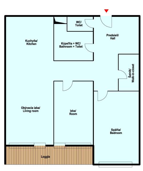 Bratislava - Staré Mesto Two bedroom apartment Rent reality Bratislava - Staré Mesto