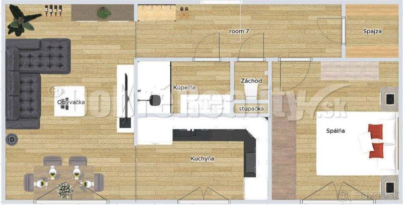 Prievidza One bedroom apartment Sale reality Prievidza