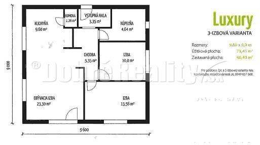 Zálesie Family house Sale reality Senec