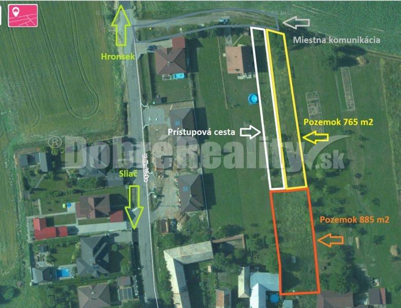 Veľká Lúka Land – for living Sale reality Zvolen