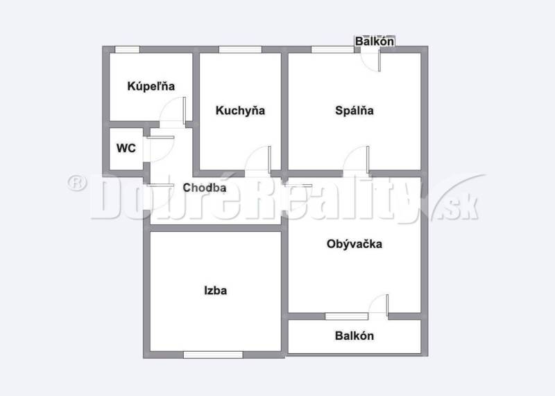 Nitra Two bedroom apartment Sale reality Nitra