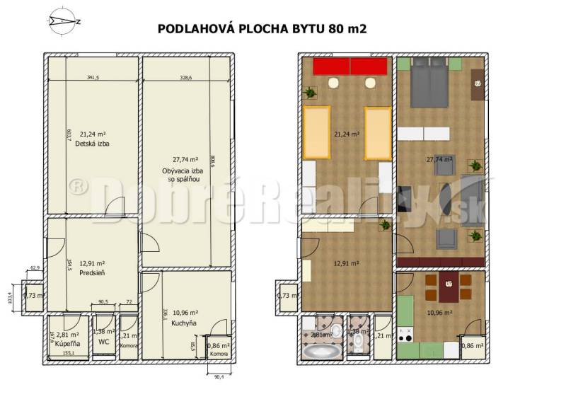 Banská Bystrica One bedroom apartment Sale reality Banská Bystrica