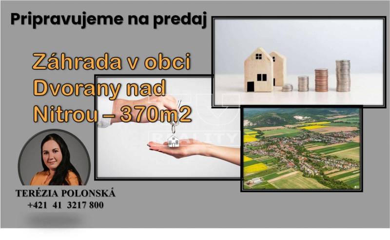 Dvorany nad Nitrou Land – for living Sale reality Topoľčany