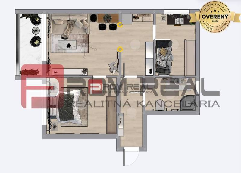 Dubnica nad Váhom One bedroom apartment Sale reality Ilava