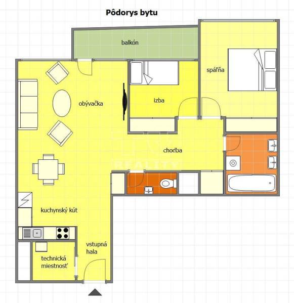 Bratislava - Nové Mesto Two bedroom apartment Sale reality Bratislava - Nové Mesto