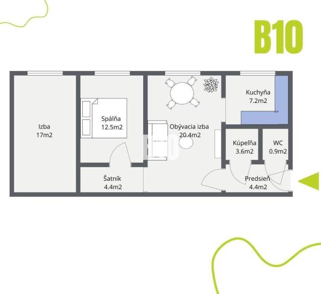 Bratislava - Ružinov Two bedroom apartment Sale reality Bratislava - Ružinov