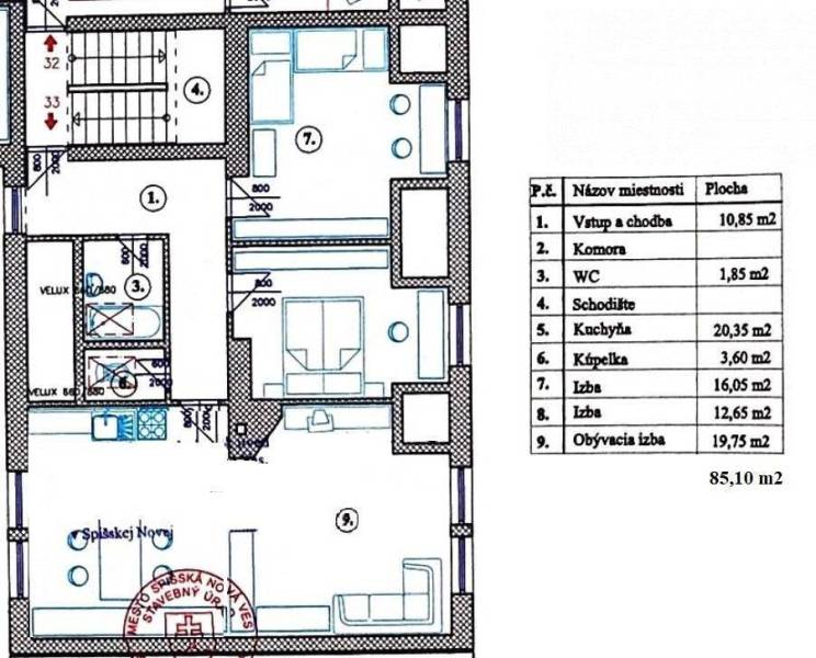 Spišská Nová Ves Two bedroom apartment Sale reality Spišská Nová Ves