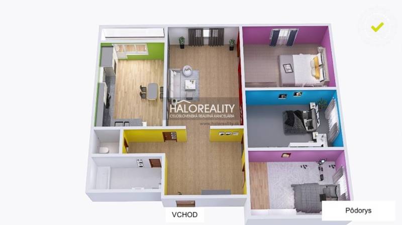 BA - Petržalka Three bedroom apartment Sale reality Bratislava - Petržalka