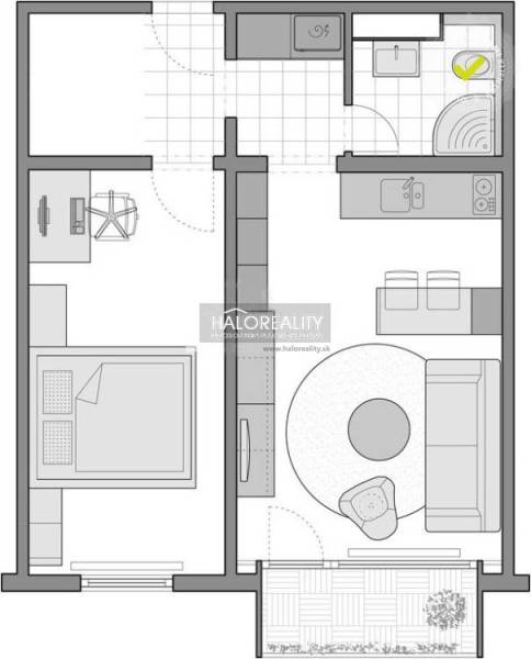 BA - Ružinov One bedroom apartment Sale reality Bratislava - Ružinov