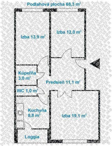 Bratislava - Petržalka Two bedroom apartment Sale reality Bratislava - Petržalka