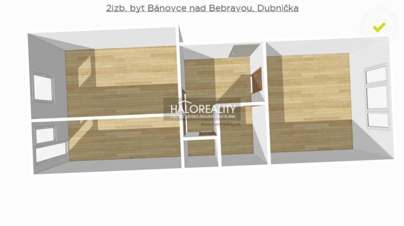 Bánovce nad Bebravou One bedroom apartment Sale reality Bánovce nad Bebravou