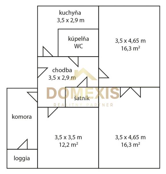 Bratislava - Ružinov Two bedroom apartment Rent reality Bratislava - Ružinov