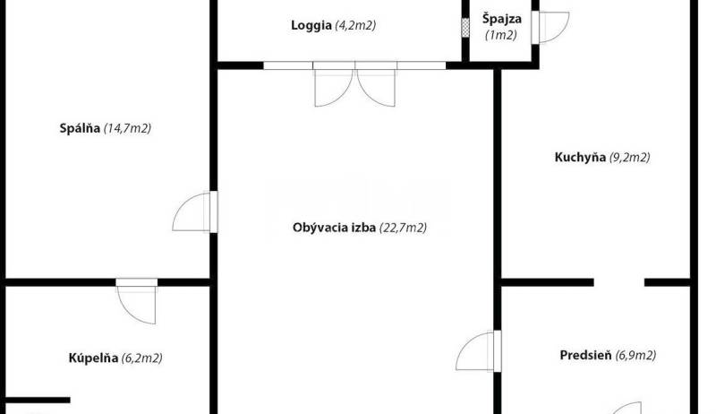 Bratislava - Staré Mesto One bedroom apartment Rent reality Bratislava - Staré Mesto