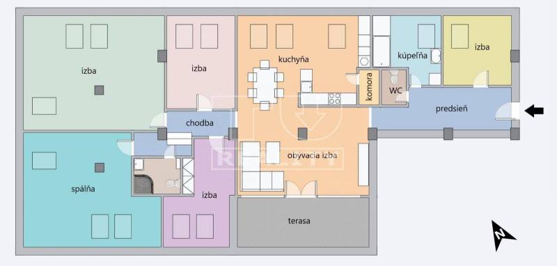 Bratislava - Nové Mesto Four+ bedroom apartment Sale reality Bratislava - Nové Mesto