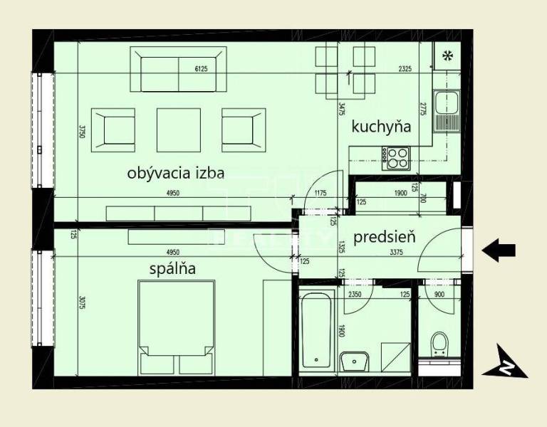 Pezinok One bedroom apartment Sale reality Pezinok