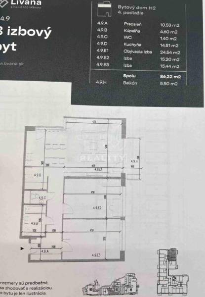 Bratislava - Záhorská Bystrica Two bedroom apartment Sale reality Bratislava - Záhorská Bystrica