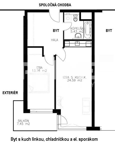 Bratislava - Ružinov One bedroom apartment Rent reality Bratislava - Ružinov