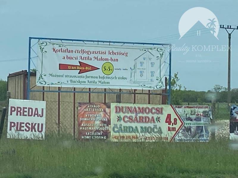 Radvaň nad Dunajom Land plots - commercial Rent reality Komárno