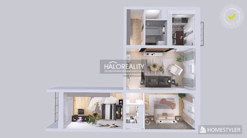 BA - Ružinov Two bedroom apartment Sale reality Bratislava - Ružinov