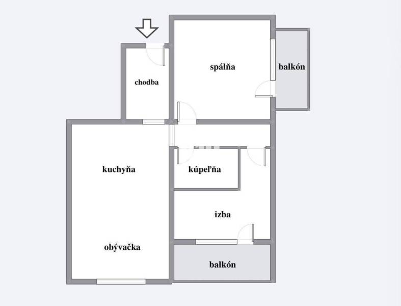 Nitra Two bedroom apartment Sale reality Nitra