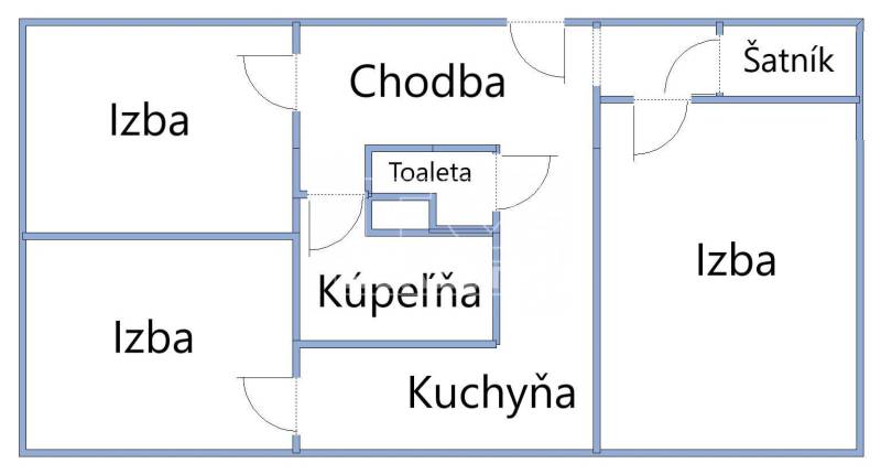 Nové Zámky Two bedroom apartment Sale reality Nové Zámky