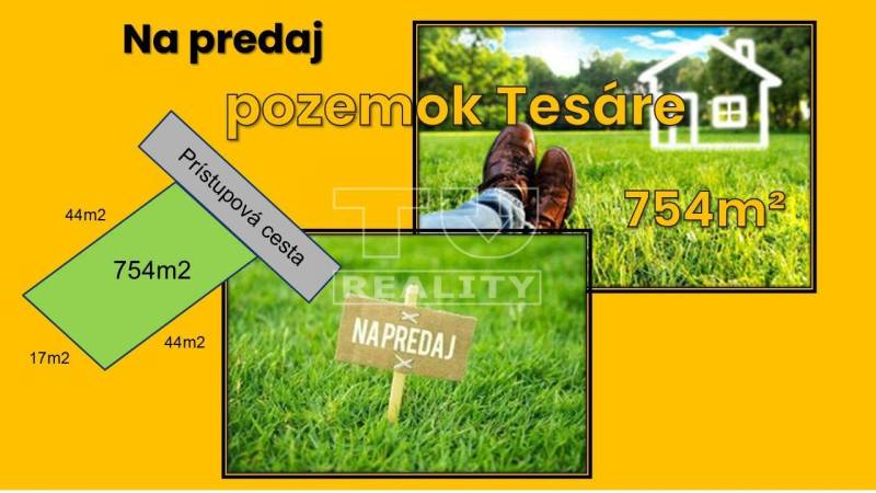 Tesáre Land – for living Sale reality Topoľčany