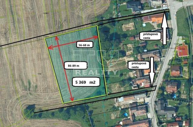 Trenčianske Stankovce Recreational land Sale reality Trenčín