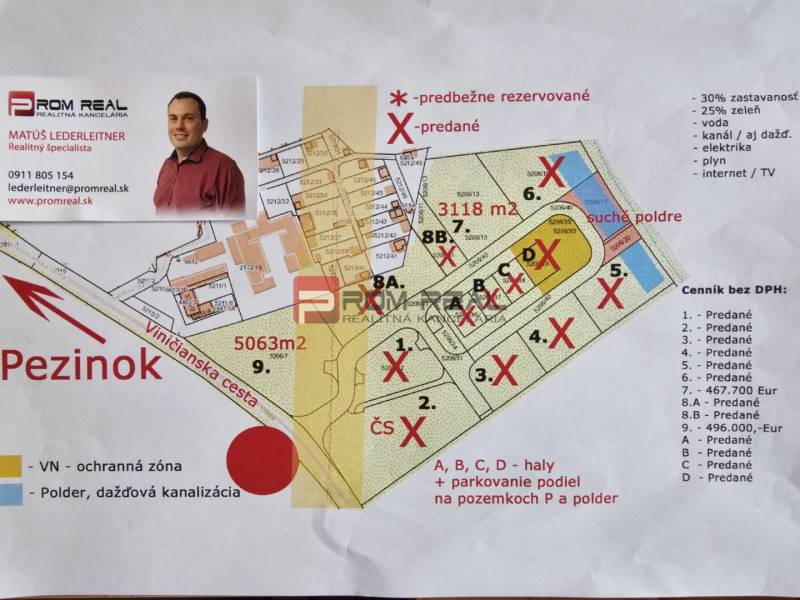 Pezinok Land – for living Sale reality Pezinok