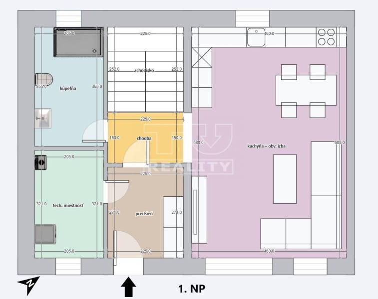 Chorvátsky Grob Two bedroom apartment Sale reality Senec