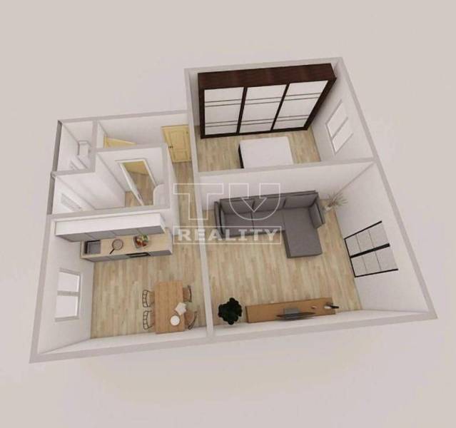 Varín One bedroom apartment Sale reality Žilina