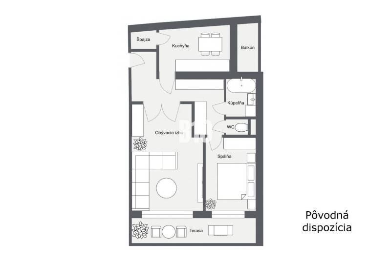 Bratislava - Staré Mesto Two bedroom apartment Sale reality Bratislava - Staré Mesto